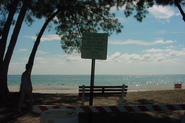 Beach Regulations, photo taken by George G Bailey